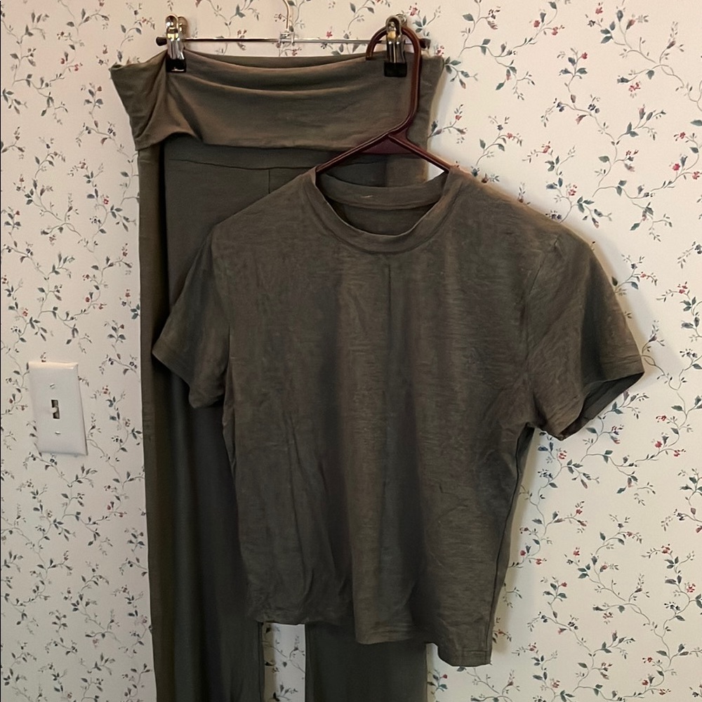 Gray Two-Piece Set